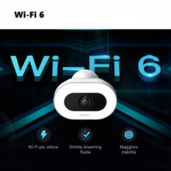 Imou Knight - Telecamera 4K (8MP) Wi-Fi 6 da esterno con sirena e faretto, IP66 