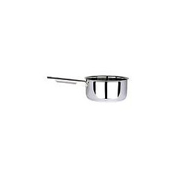 Eva 012912 Madeira - Casseruola con Manico, Acciaio Inox, 16 CM
