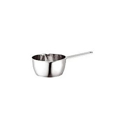 Eva 013140 - Casseruola con Manico, Acciaio Inox, 12 CM