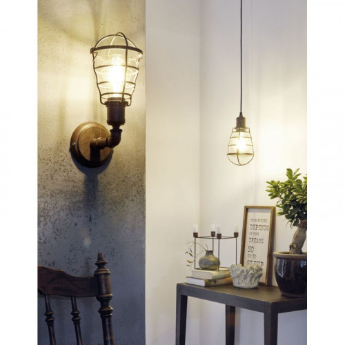 Eglo PORT SETON Applique Struttura in Metallo,...