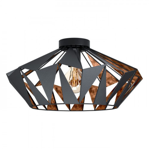Eglo CARLTON 6 Plafoniera Struttura in Metallo,...