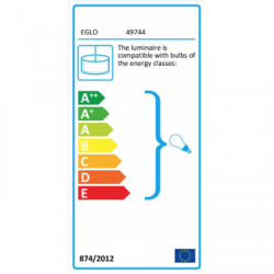 Eglo TOWNSHEND Lampada a Sospensione Struttura in Legno, Finitura marrone, Nero 150x10xh110 cm, Lampadina non Incl.