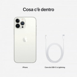 Apple iPhone 13 Pro Max 512GB Argento *ESTENSIONE GARANZIA3 3 ANNI IN PIU' in omaggio*