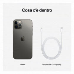Apple iPhone 12 Pro 512GB Grafite *ESTENSIONE GARANZIA3 3 ANNI IN PIU' in omaggio*
