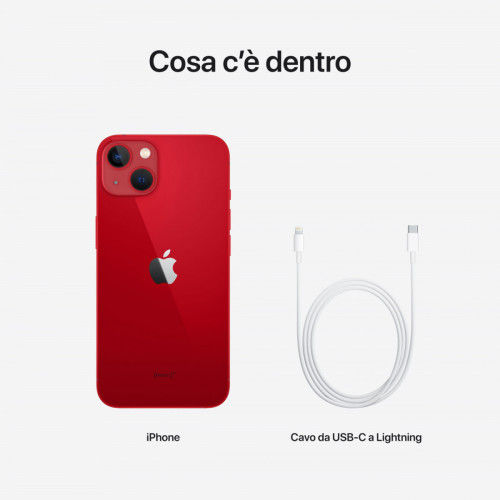 Apple iPhone 13 512GB RED *ESTENSIONE GARANZIA3...
