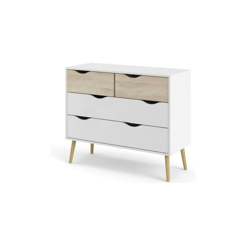 Tvilum Oslo Cassettiera, 4 Cassetti,...