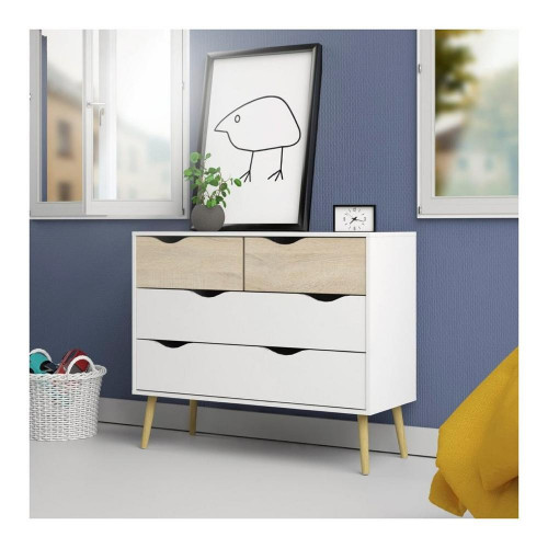 Tvilum Oslo Cassettiera, 4 Cassetti,...