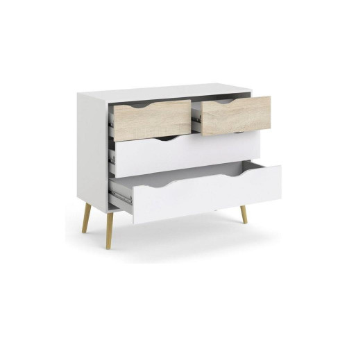 Tvilum Oslo Cassettiera, 4 Cassetti,...