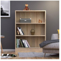 Tvilum Basik Libreria, 3 Vani Regolabili, 79x26,7x107,2 cm, Rovere
