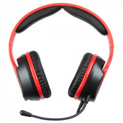 Qubick AC Milan Auricolare Cablato A Padiglione Giocare Rosso