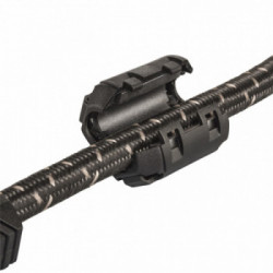 Hama Cavo antenna M/F con adattatore M/M, 3 metri, 120 dB, TPE, connettori dorati, ferrite, nero