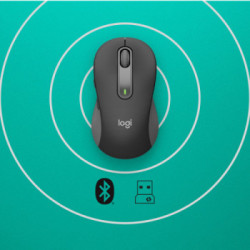 Logitech Signature M650 mouse Mano destra RF senza fili + Bluetooth Ottico 2000 DPI