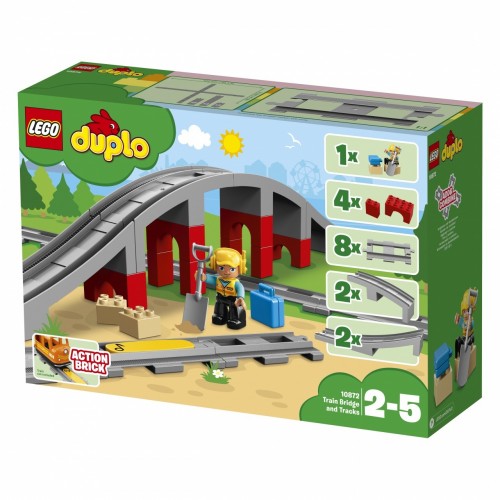 LEGO DUPLO Ponte e binari ferroviari - 10872