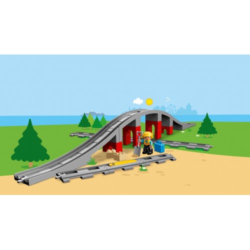 LEGO DUPLO Ponte e binari ferroviari - 10872