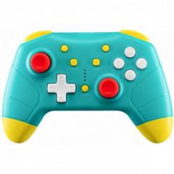 Qubick ACSW0101 periferica di gioco Verde, Giallo Gamepad Analogico Nintendo Switch