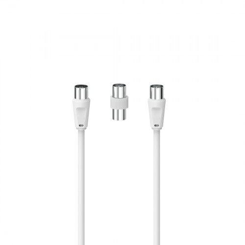 Hama Cavo antenna M/F con adattatore M/M, 3...