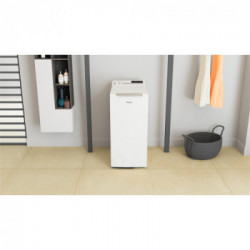 Whirlpool TDLR 65241BS IT - Lavatrice a Carica dall' Alto, 6,5 Kg, 1200 Giri, Classe C