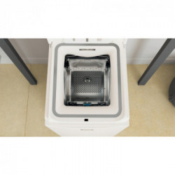 Whirlpool TDLR 65241BS IT - Lavatrice a Carica dall' Alto, 6,5 Kg, 1200 Giri, Classe C