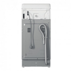 Whirlpool TDLR 65241BS IT - Lavatrice a Carica dall' Alto, 6,5 Kg, 1200 Giri, Classe C