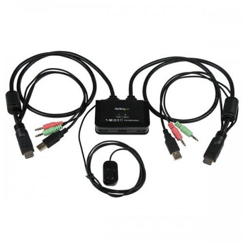 StarTech.com Switch KVM cavo HDMI USB 2 porte...