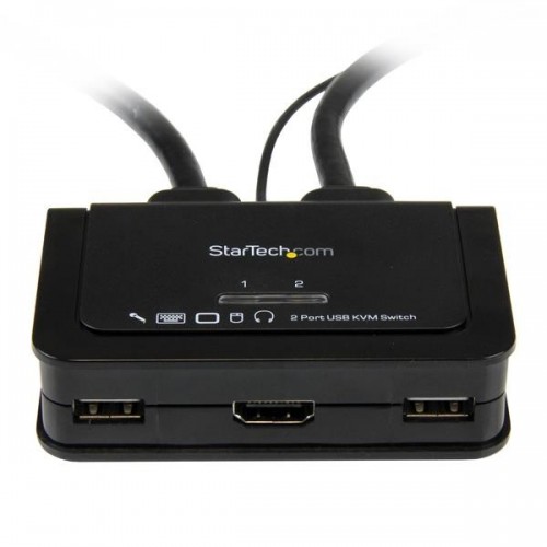 StarTech.com Switch KVM cavo HDMI USB 2 porte...