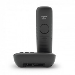 Gigaset E290A BLACK Telefono analogico/DECT Identificatore di chiamata Nero