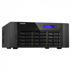 QNAP TS-h1290FX NAS Tower Collegamento ethernet LAN Nero 7232P