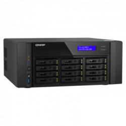 QNAP TS-h1290FX NAS Tower Collegamento ethernet LAN Nero 7232P
