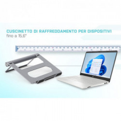 i-tec Metal Cooling Pad for notebooks (up-to 15.6”)