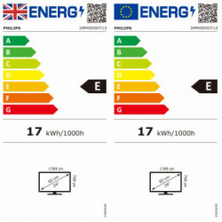Philips 5500 series 24PHS5507/12 TV 61 cm (24") HD Nero