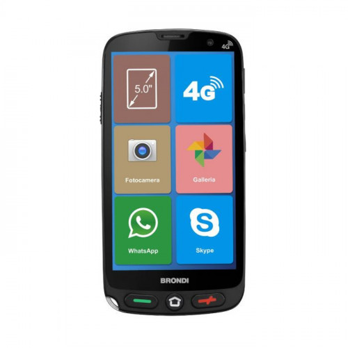 Brondi Amico Smartphone XS 12,7 cm (5") Doppia...