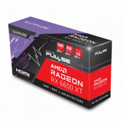 SAPPHIRE VGA RADEON RX 6650 XT, PULSE RX 6650 XT GAMING OC 8GB GDDR6 HDMI/ DP