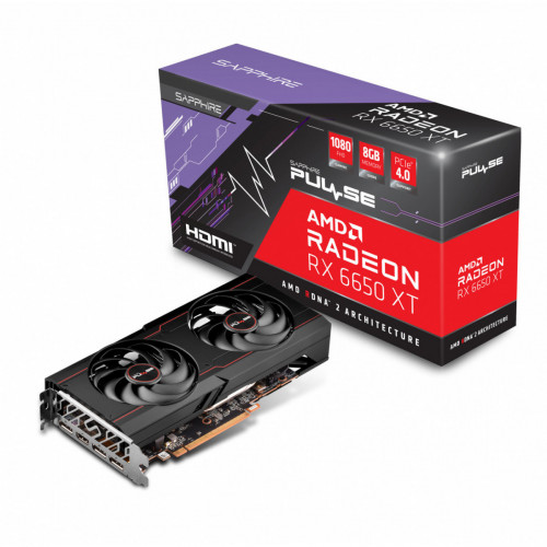 SAPPHIRE VGA RADEON RX 6650 XT, PULSE RX 6650...