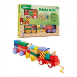 Prime attivitÃÂ  Globo 39996 Sir Wood Trenino trainabile 16 pz