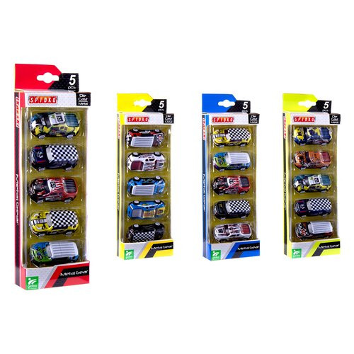 Auto modello Globo 41023 Spidko Set 5 veicoli...