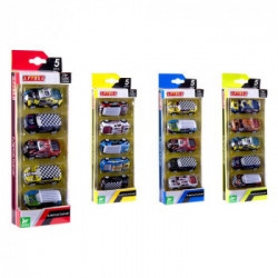 Auto modello Globo 41023 Spidko Set 5 veicoli con retrocarica