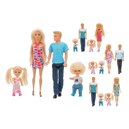 Set bambola Globo 40748 Olly Famiglia Fashion Doll