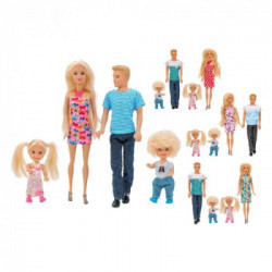 Set bambola Globo 40748 Olly Famiglia Fashion Doll