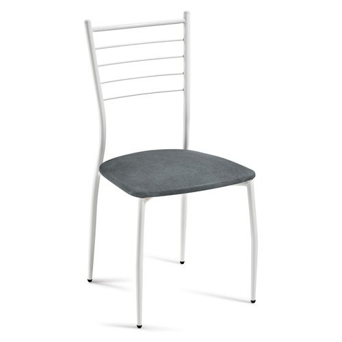 Sedia Italchair Empoli Bianco e Antracite