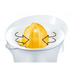 Bosch MCP3000N spremiagrumi Spremiagrumi manuale Bianco, Giallo 25 W