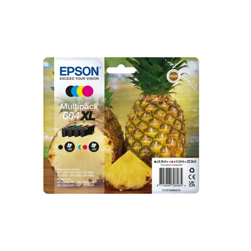 Epson 604XL cartuccia d'inchiostro 4 pz...
