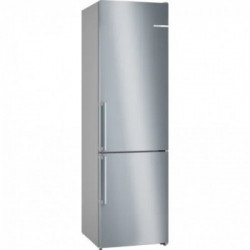 Bosch KGN39AIAT - Frigorifero Combinato da Libera Installazione, Serie 6, Total NoFrost, 363 Litri, Inox, Classe A