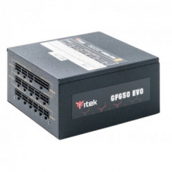 itek GF650 alimentatore per computer 650 W 24-pin ATX ATX Nero