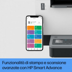 HP LaserJet Stampante multifunzione Tank 2604sdw, Bianco e nero, Stampante per Aziendale, Scansione verso e-mail Scansione