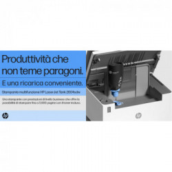 HP LaserJet Stampante multifunzione Tank 2604sdw, Bianco e nero, Stampante per Aziendale, Scansione verso e-mail Scansione