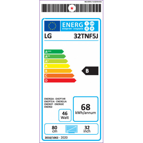 LG 32TNF5J-B visualizzatore di messaggi...
