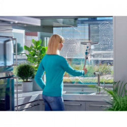 Leifheit Nemo Lavavetri Aspirante, Senza Striature, Senza Sgocciolare Acqua Sporca, 45 Minuti fino a 130 m²