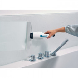 Leifheit Nemo Lavavetri Aspirante, Senza Striature, Senza Sgocciolare Acqua Sporca, 45 Minuti fino a 130 m²