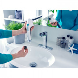 Leifheit Nemo Lavavetri Aspirante, Senza Striature, Senza Sgocciolare Acqua Sporca, 45 Minuti fino a 130 m²