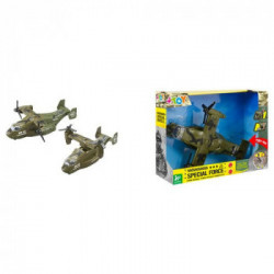 Mezzo primo soccorso Globo 40788 Wtoy Aeroplano militare ad elica con